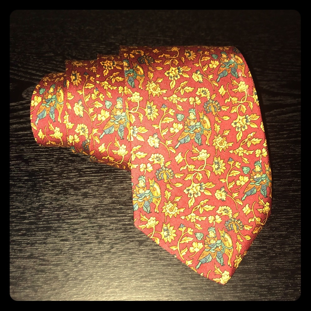 Salvatore Ferragamo Silk Necktie